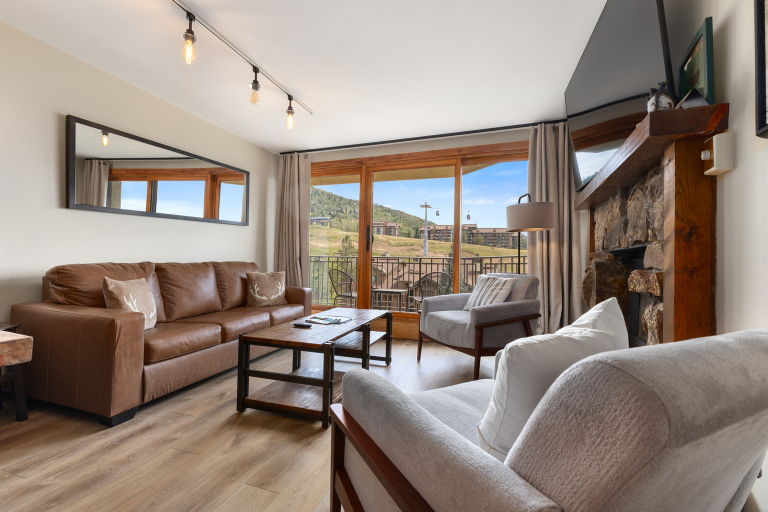 Living Room | New Sofa | Fireplace