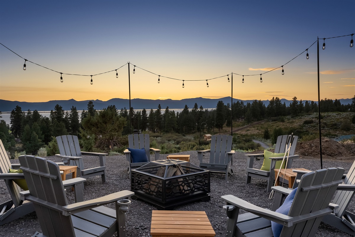 Just Imagine Your Friends and Family Filling The Seats and taking in The View and Warmth of A Fire!