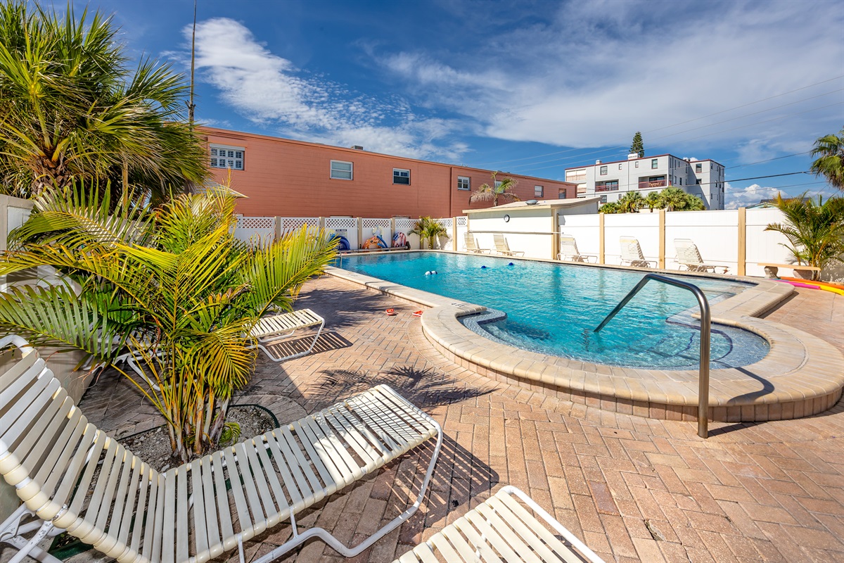 Pool area for your enjoyment Next Door