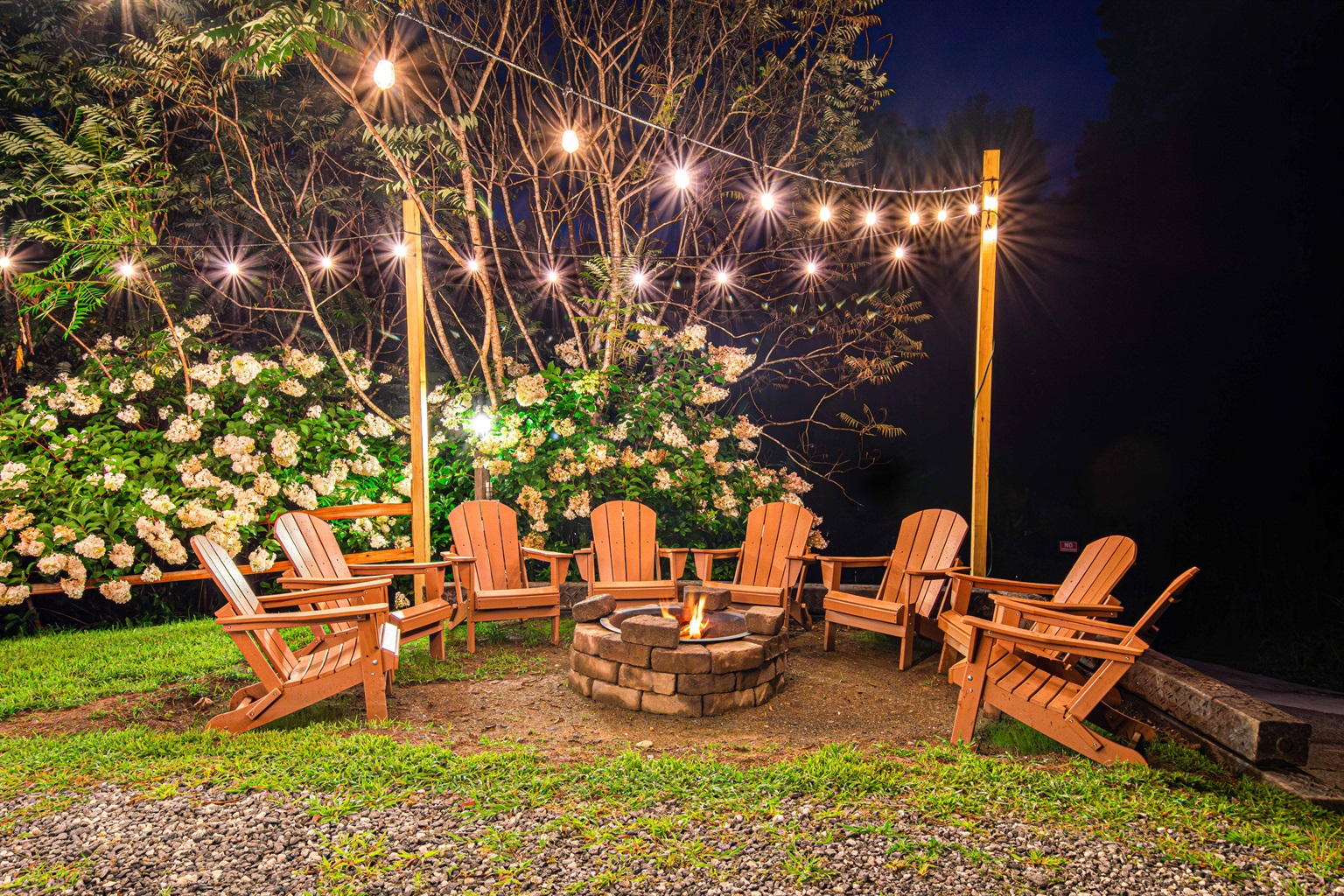 Starlight & Stories: Unwind by the fire under the stars.