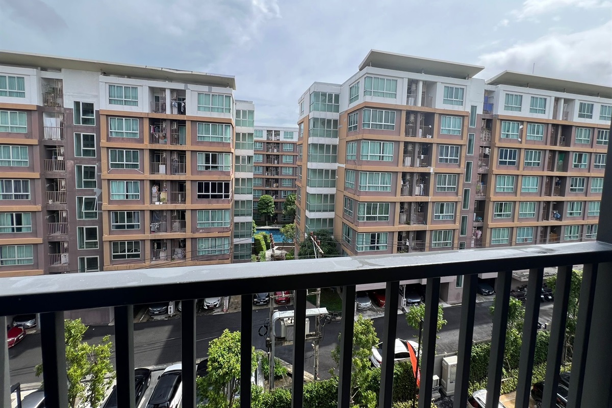view from balcony