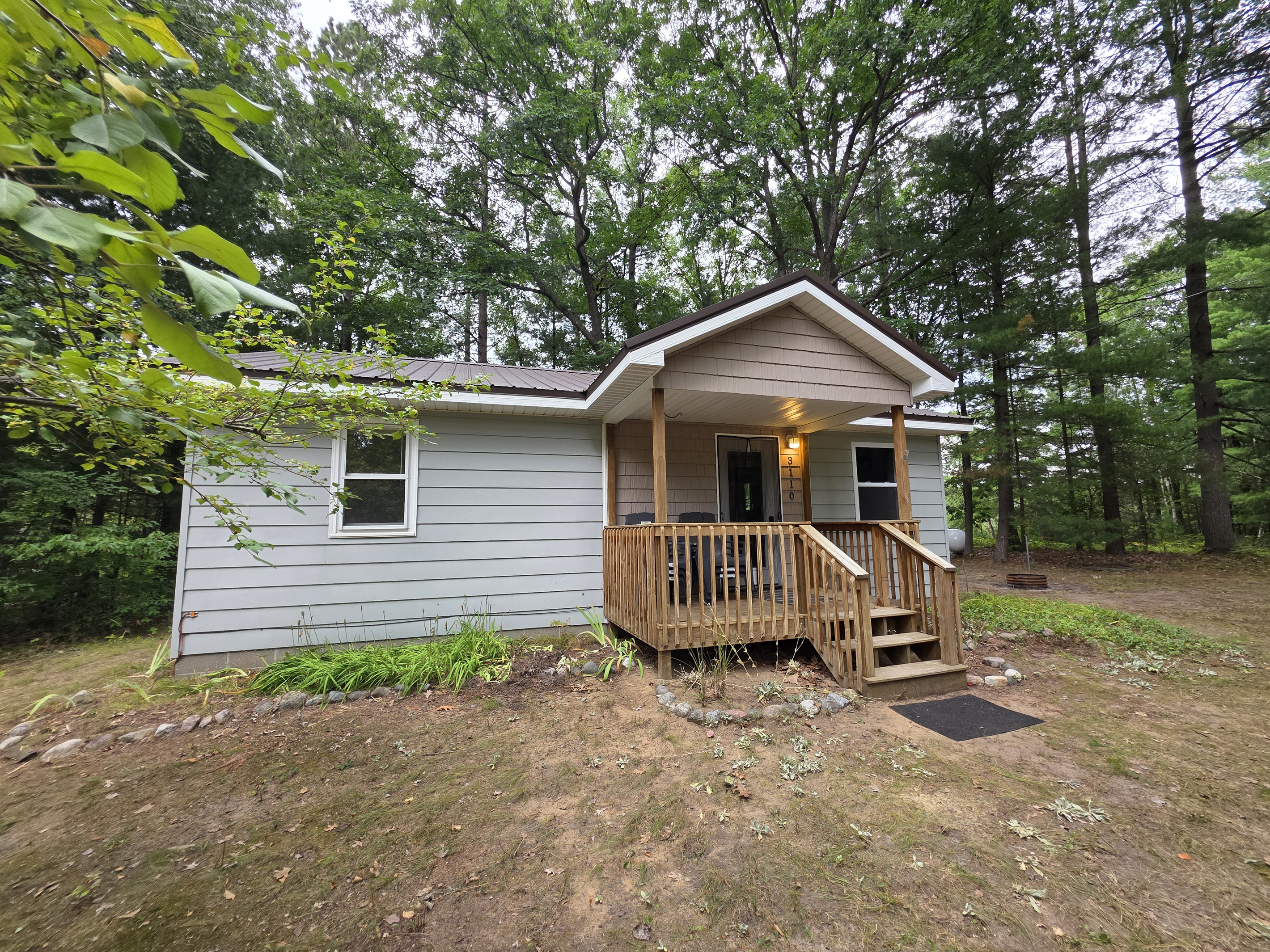 Front of cabin