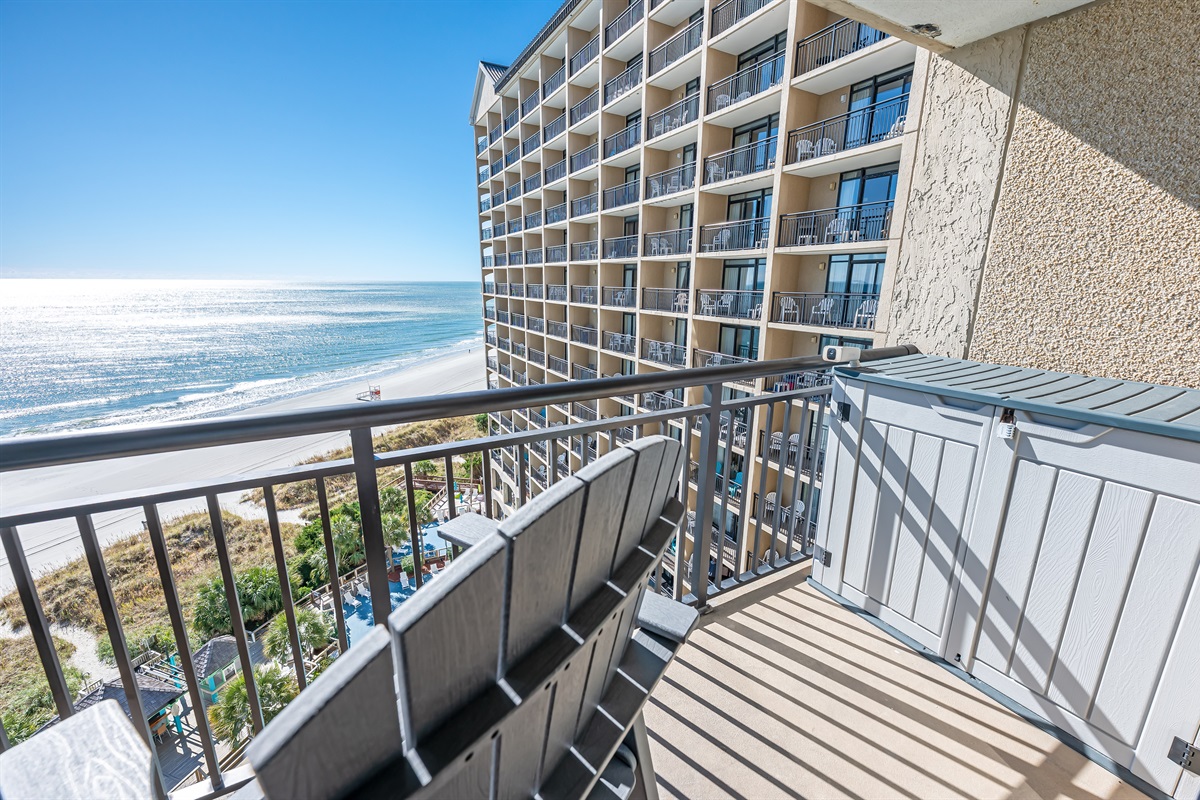 Breathtaking Views from Balcony!