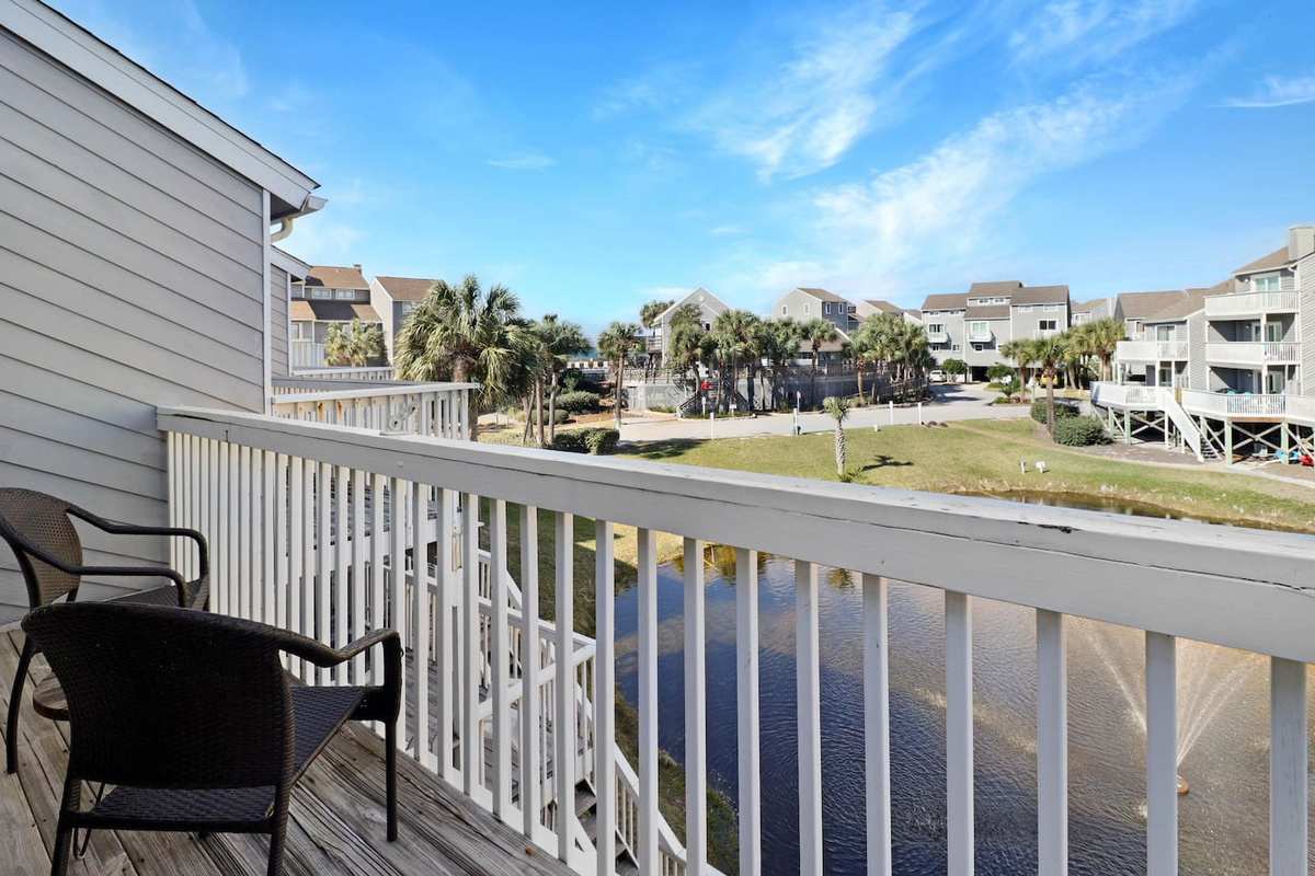 Sit out on the master suite's private deck with a drink in hand and nowhere you need to be.