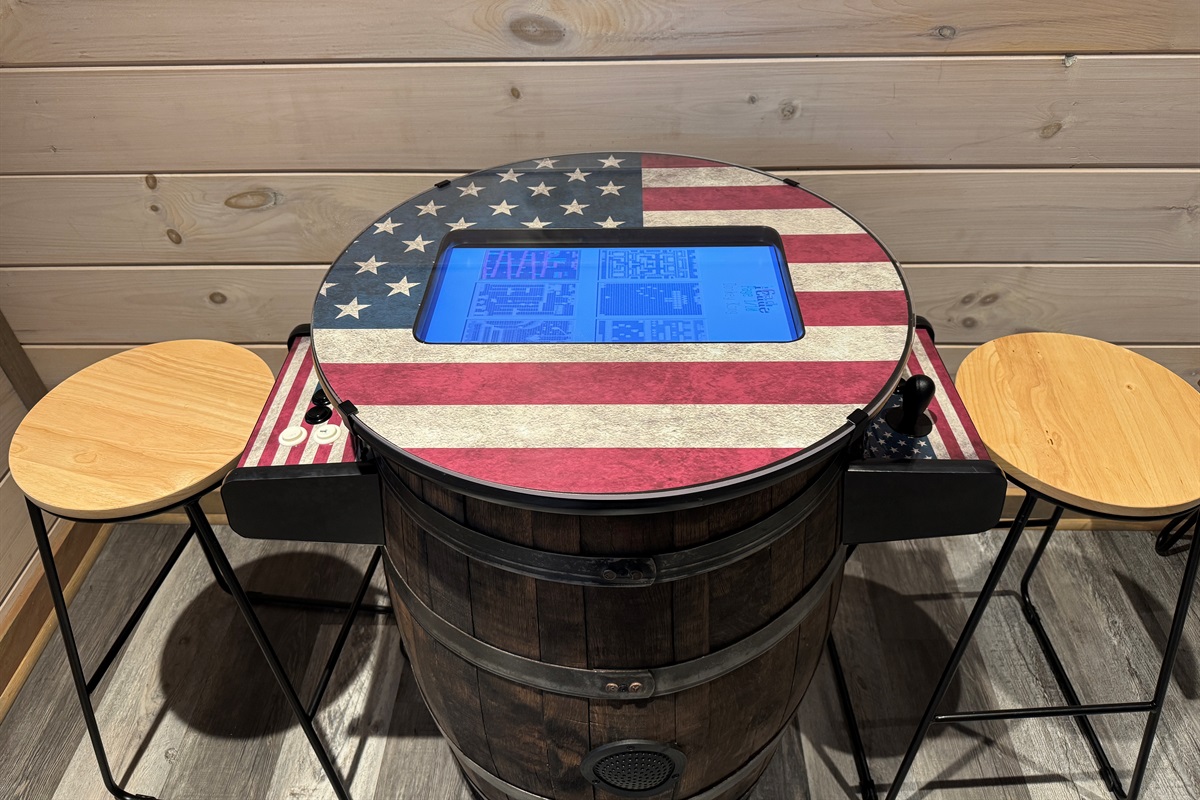 Arcade with Retro Game Fun!