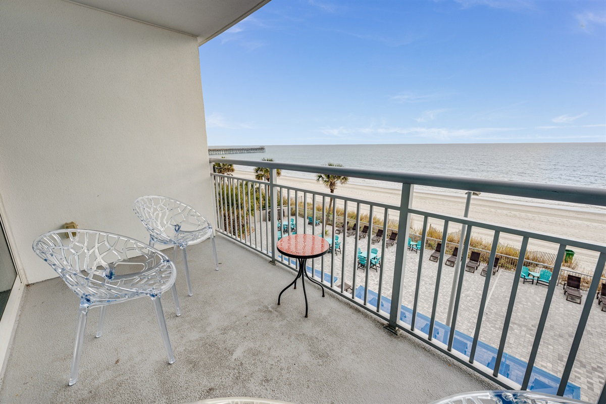 Breathtaking Views from Balcony!