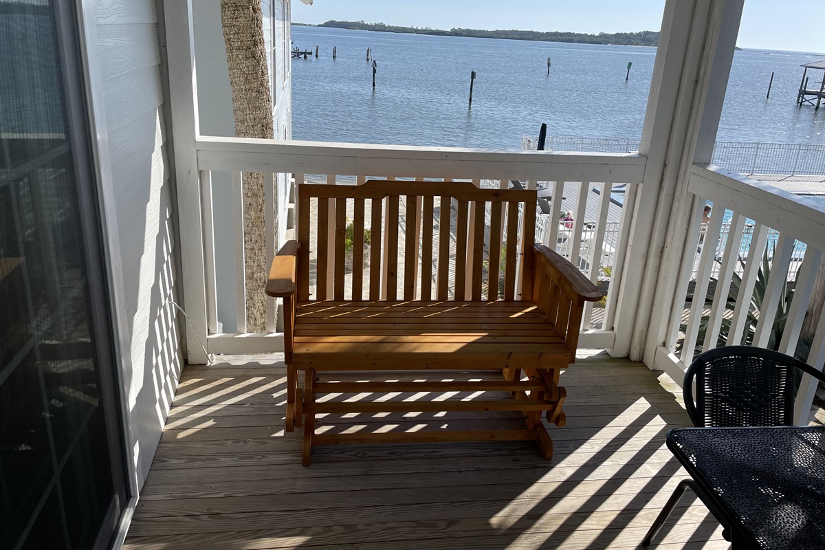 Relax on the Balcony Swing