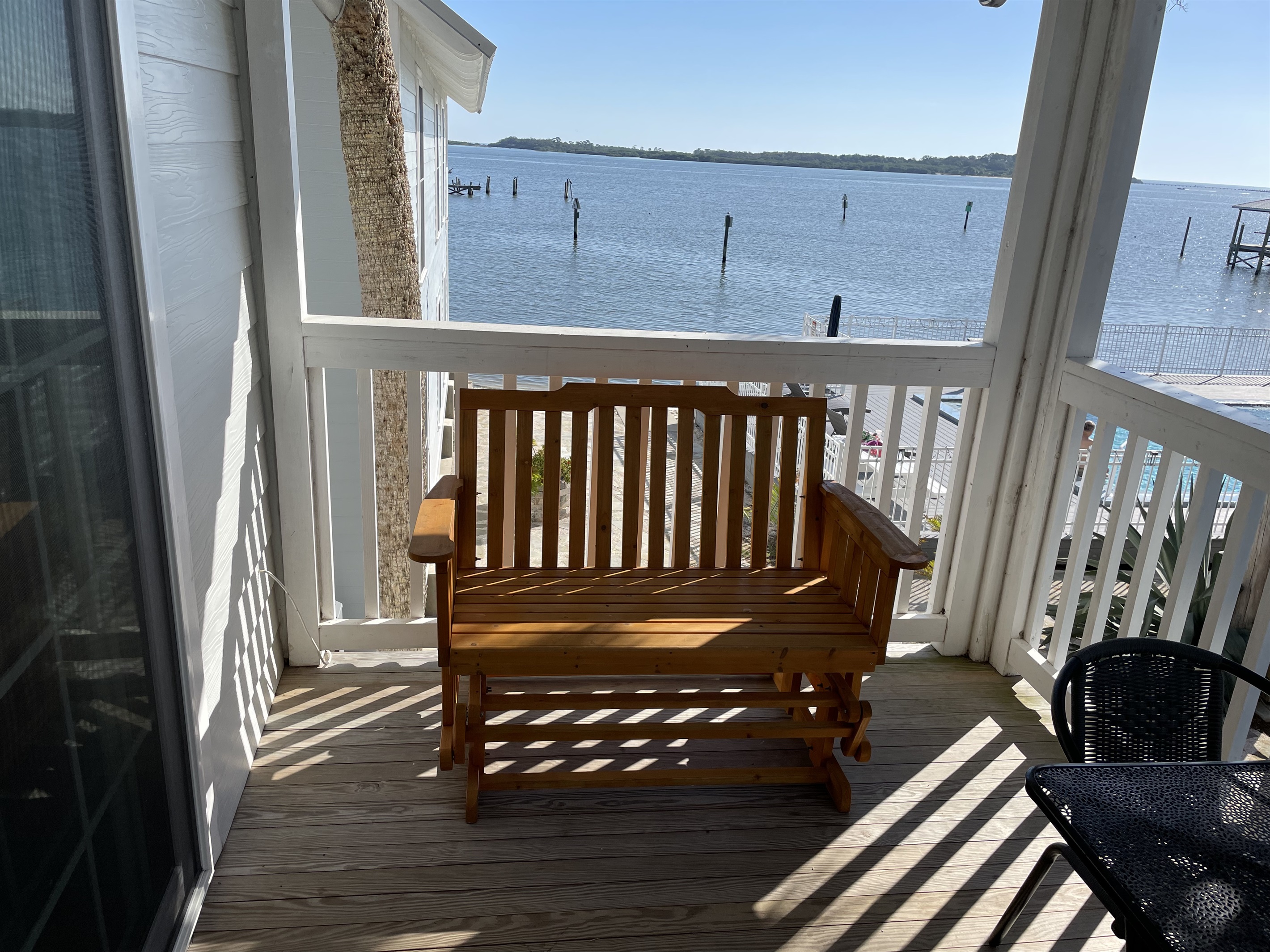 Relax on the Balcony Swing