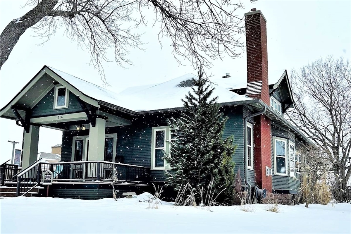 Beautiful in the winter too!   Why not celebrate Christmas here!