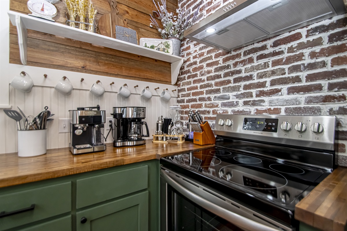 Coffee Pot and Espresso Machine