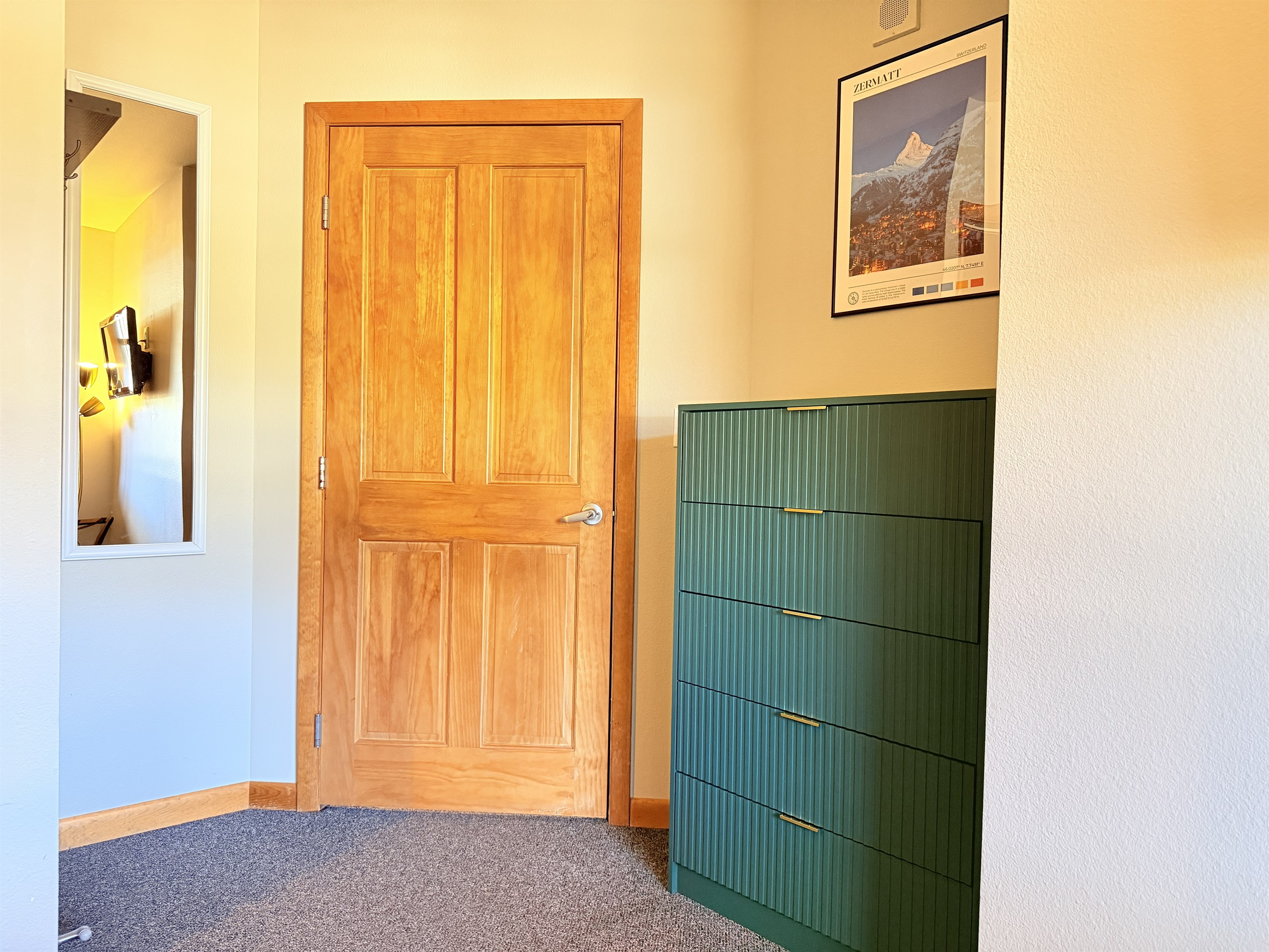 Dresser, Mirror, Coat Rack