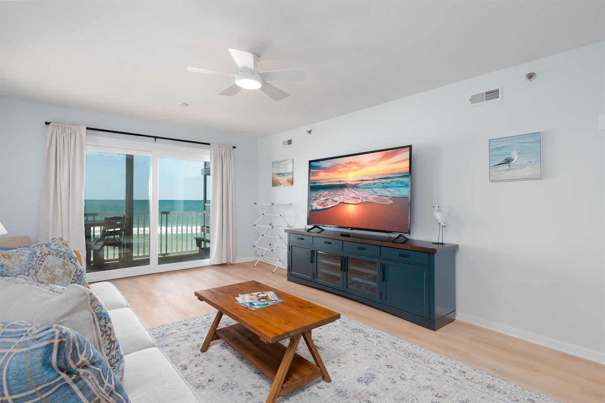 Cozy space to relax and recharge after a day at the beach!