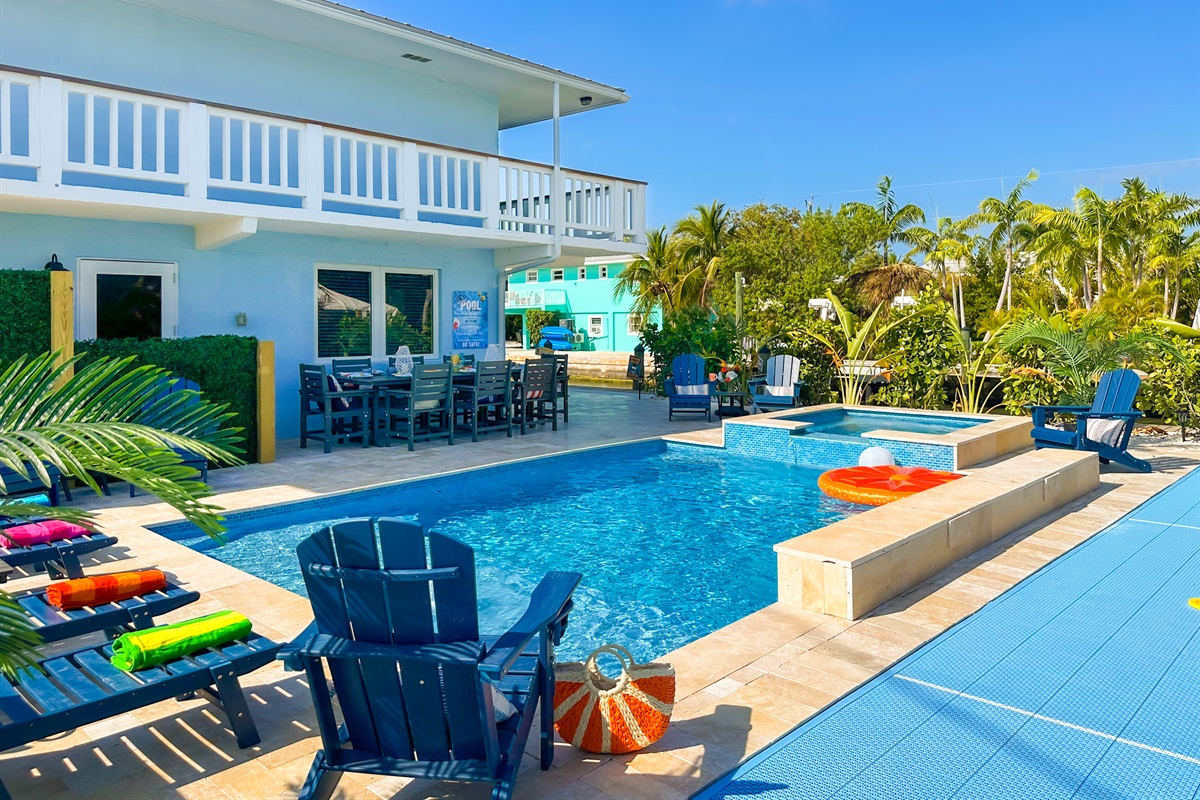 And speaking of relaxing, your favorite spot might just be the newly build backyard.