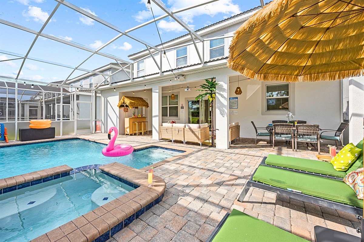 Life is just better under the tiki umbrella :)