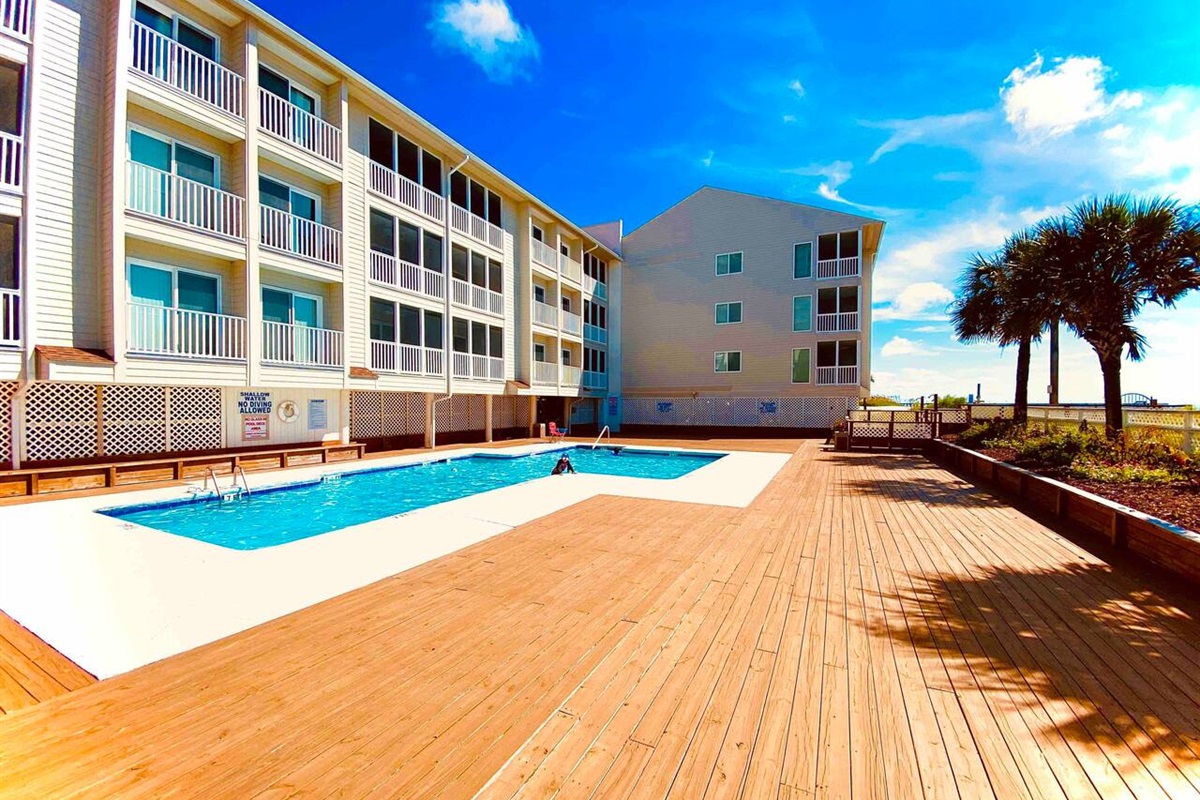Brand New Pool Deck