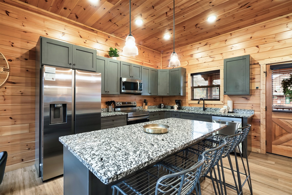 Cook, chat, and make memories in this inviting kitchen.