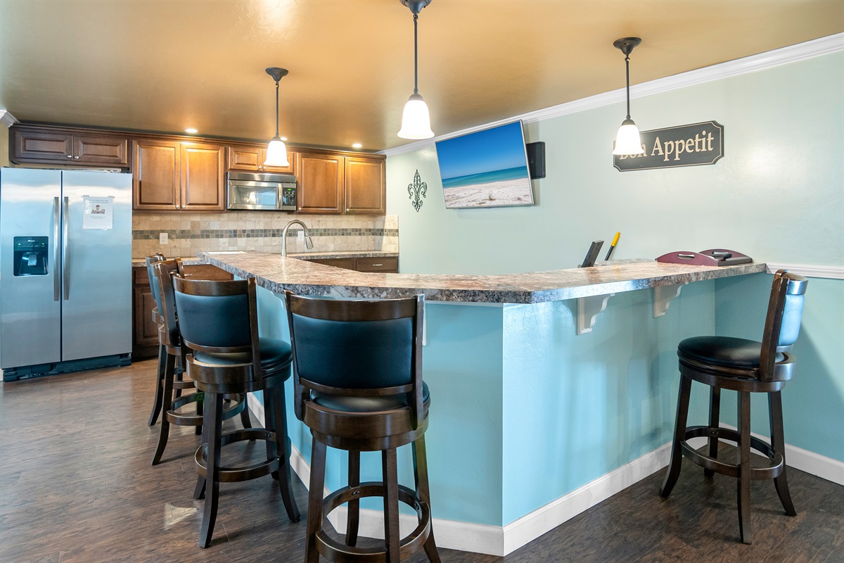 Indoor Kitchen at McLarren House