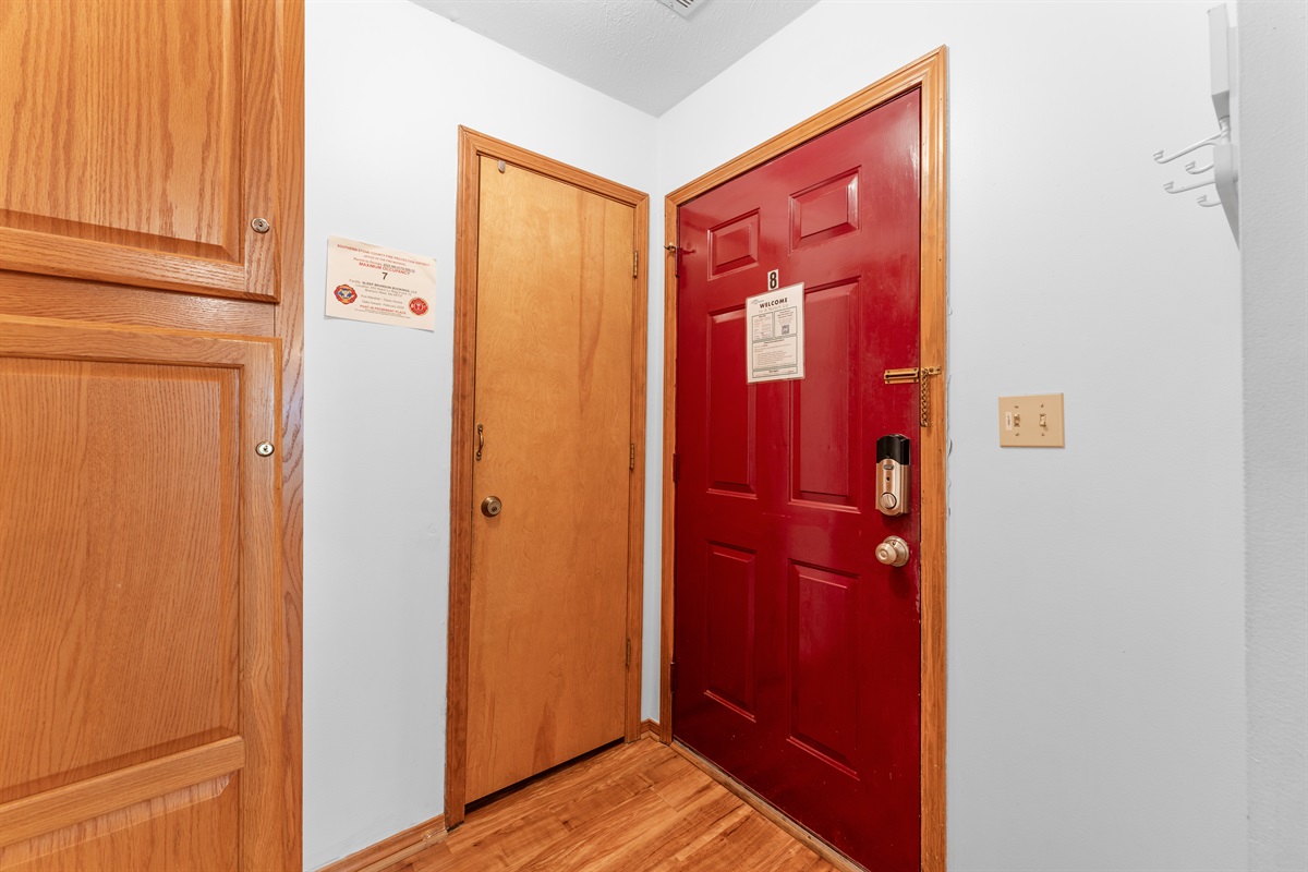 Step inside to an easy, uncluttered layout that opens quickly into the main living area.