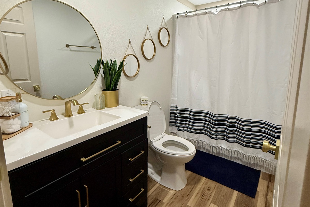 Full bath tub/shower combo