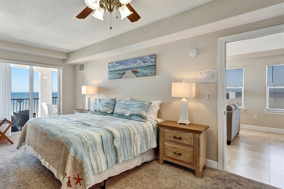Master Bedroom with Views of the Gulf