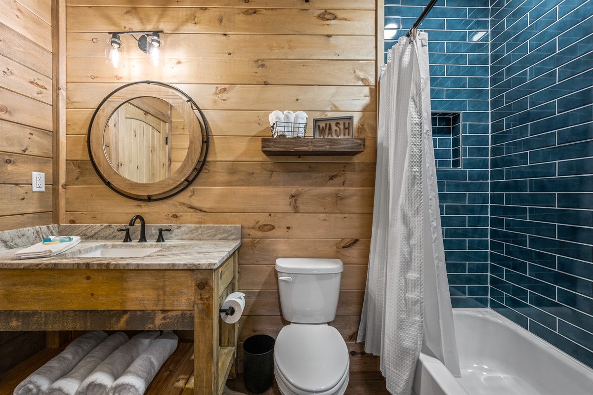 Bunk bathroom