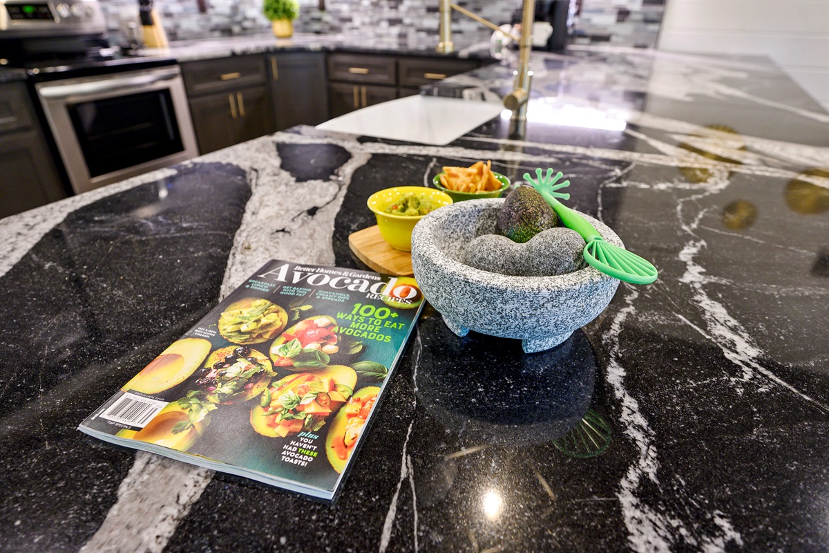 Fully equipped kitchen for easy meal prep
