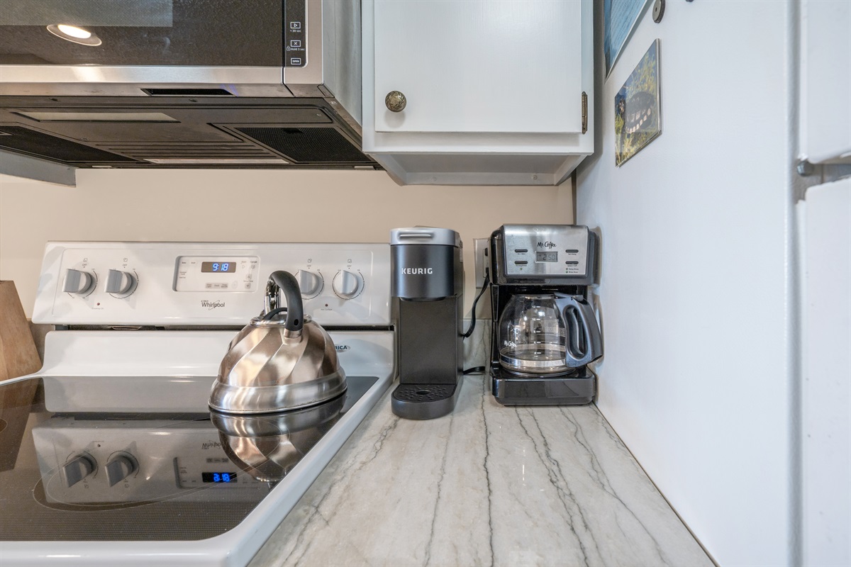 COFFEE FIRST! (DRIP & POD!)