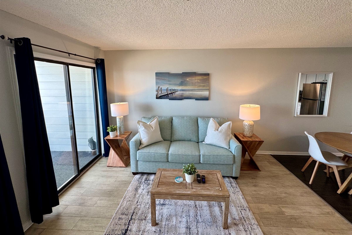 Living Room with Sleeper Sofa