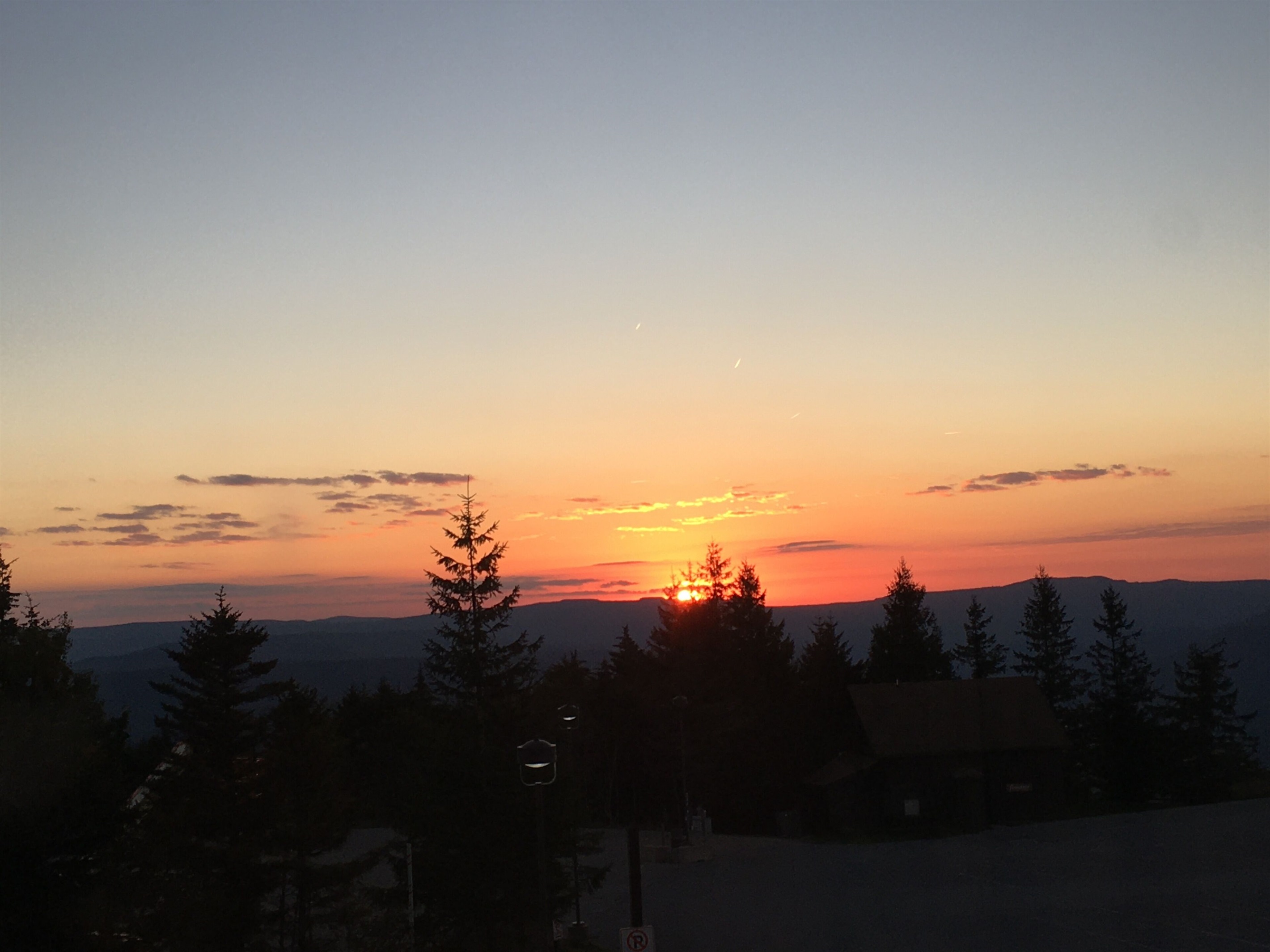 Sunsets in Snowshoe are spectacular!
