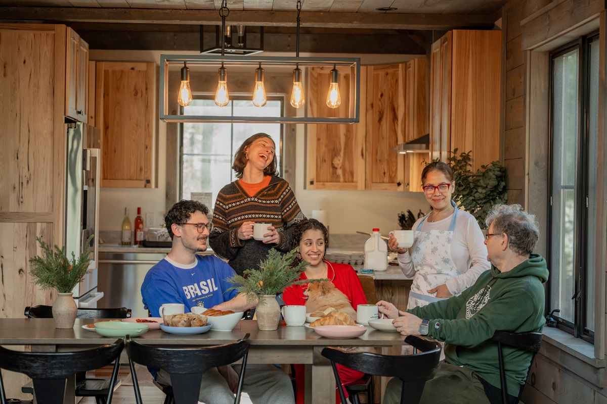 All Just Happy Homes are built for connection, where you can shared meal, have a slow mornings, and spend time together.