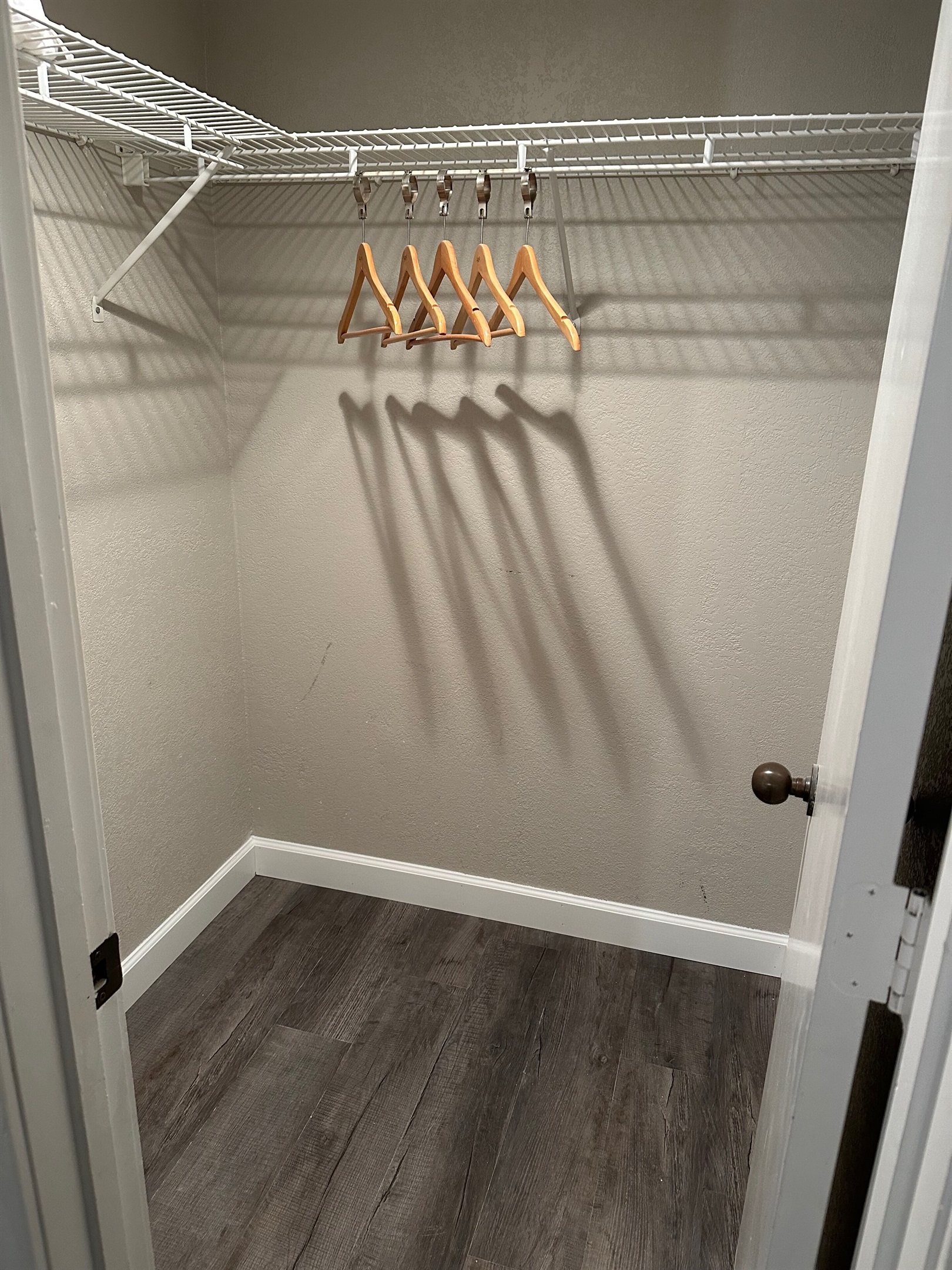 Large closet in the Master BR to hide some of the beach clutter during your stay