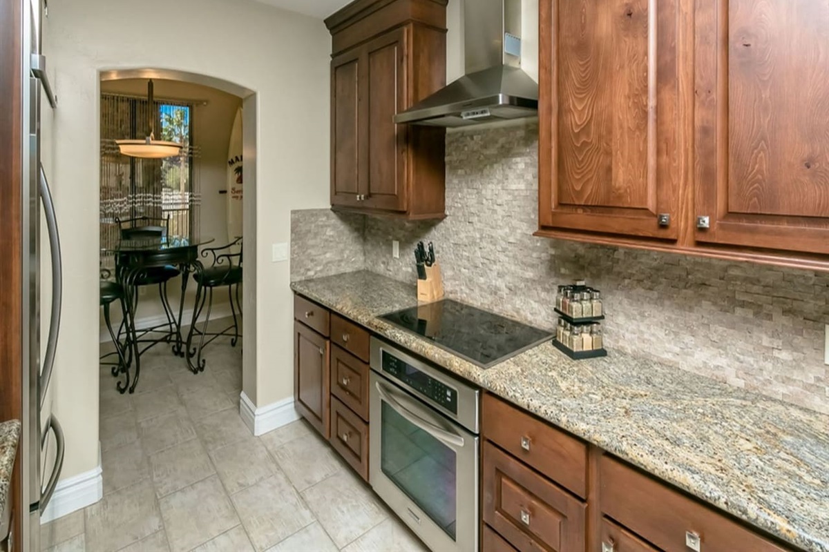 Kitchen Opens To Additional Dining