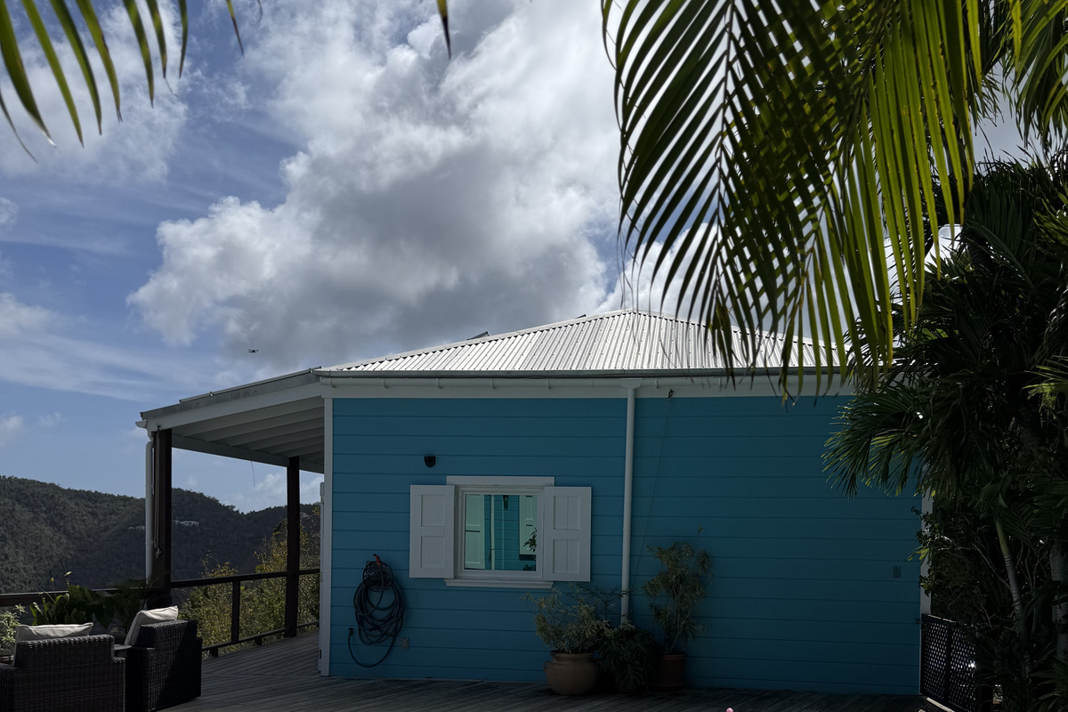 It is so much fun to come back from the beach or happy hour in Cruz Bay and cool off in the pool.