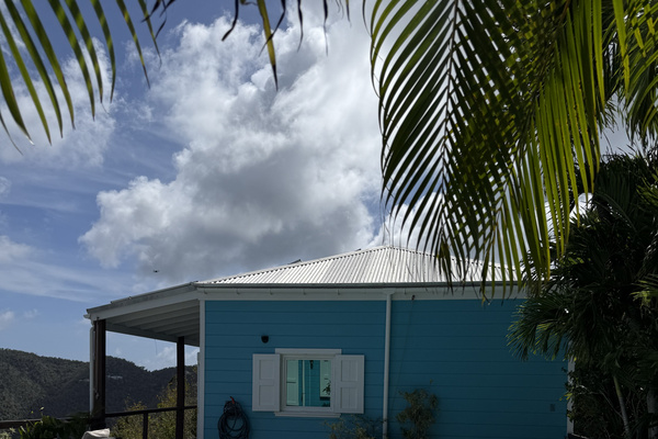 It is so much fun to come back from the beach or happy hour in Cruz Bay and cool off in the pool.