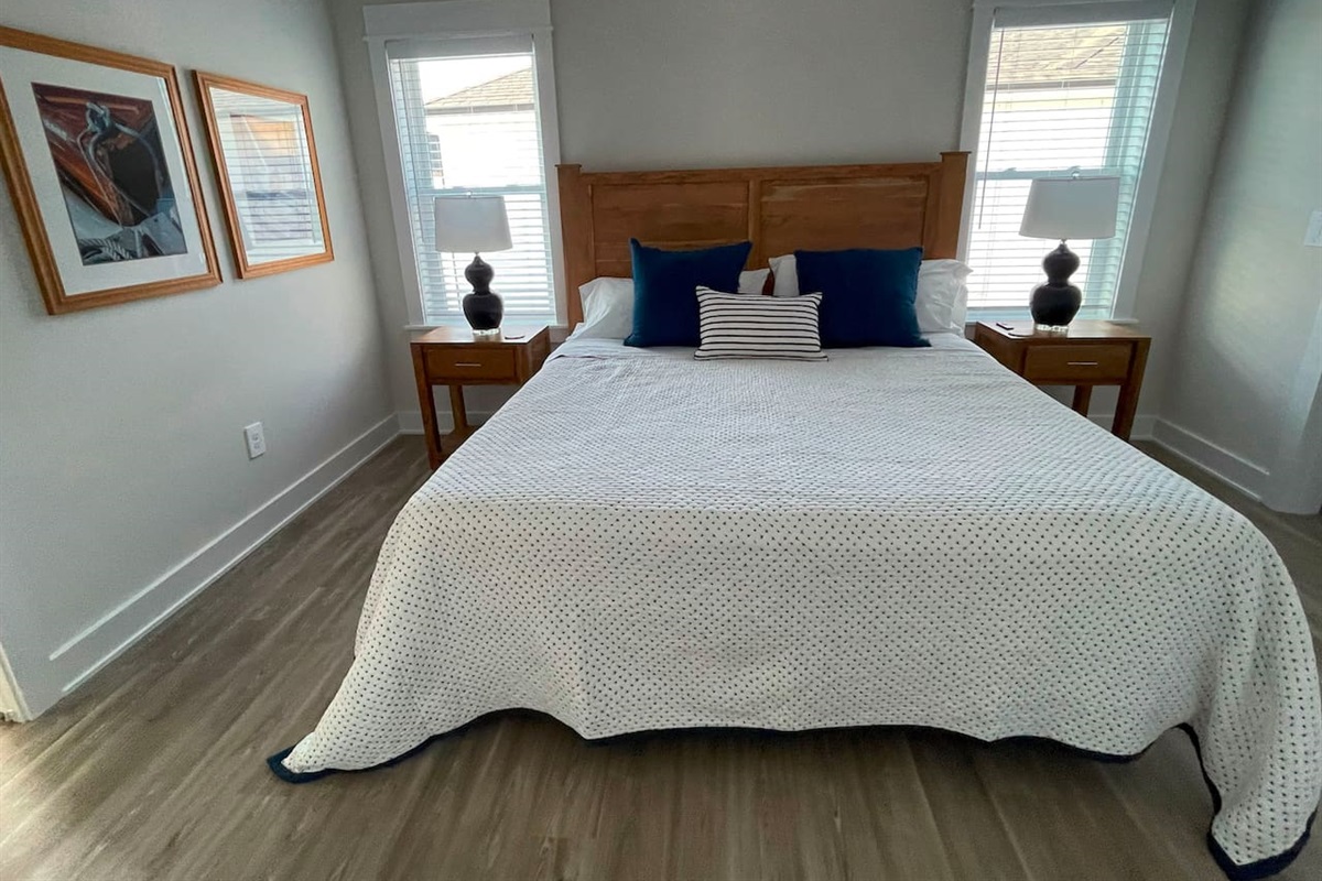 Bedroom 2 with King Bed.