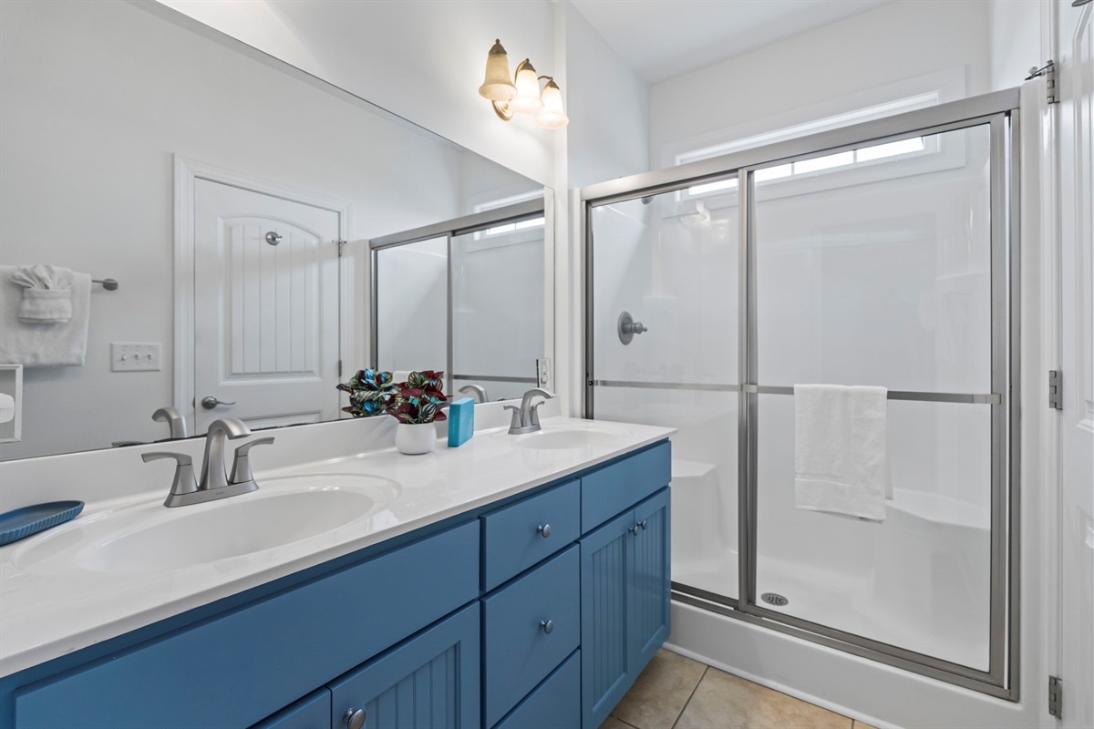 Ensuite Bathroom connected to the Primary bedroom