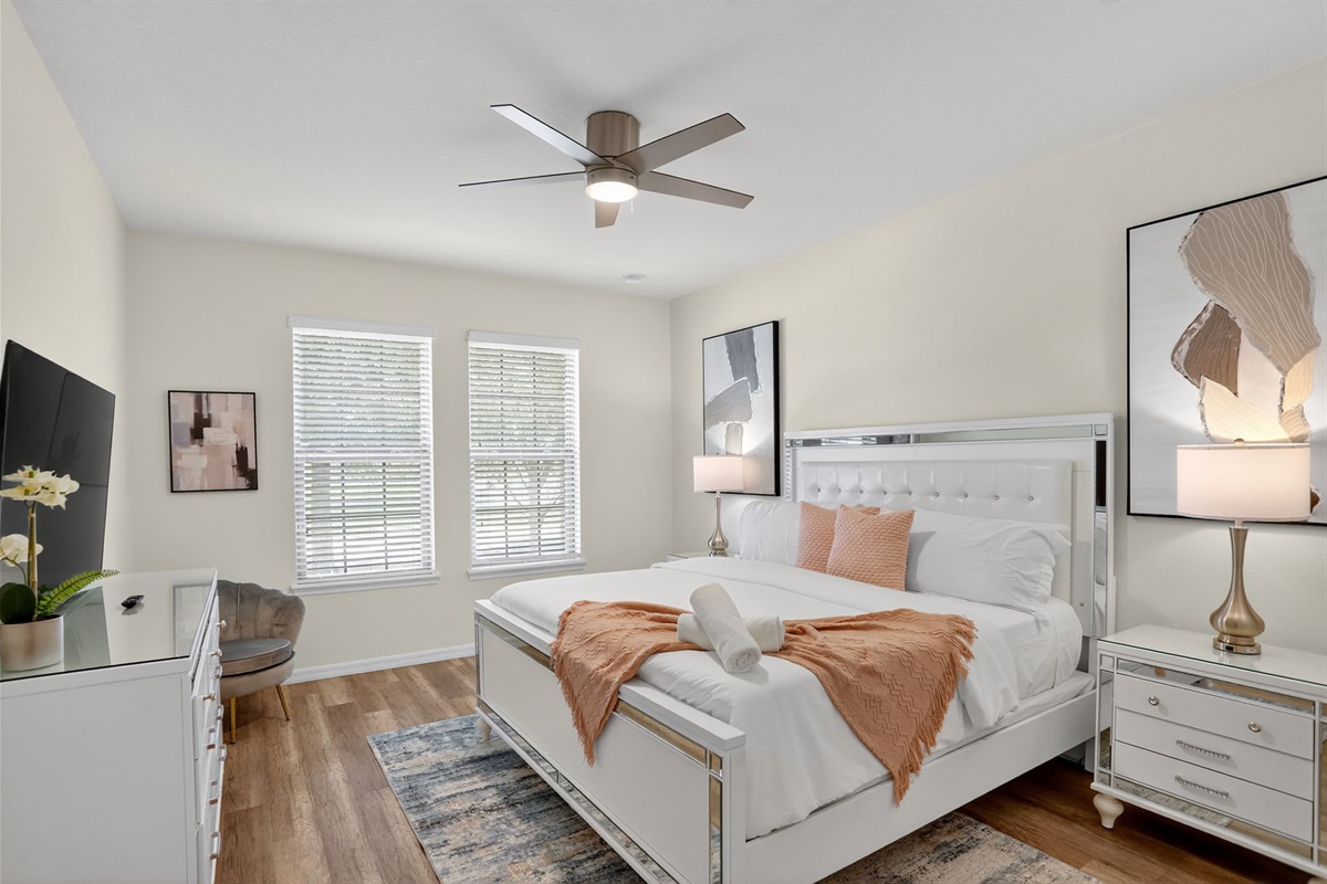 Bedroom 2 - King Bed