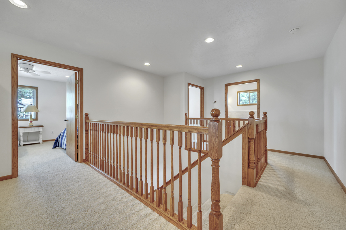 Upstairs landing area