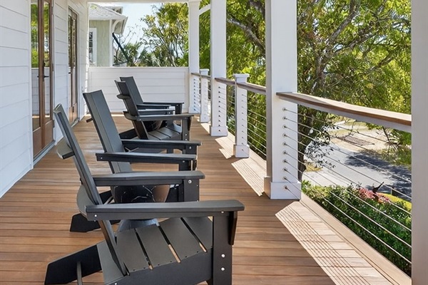 Front Porch | On Beach Time | 6 30th Ave, Isle of Palms, SC | IOP Escapes