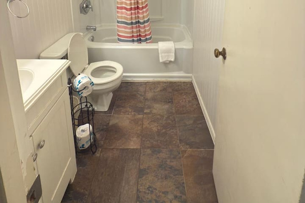 Second bathroom
