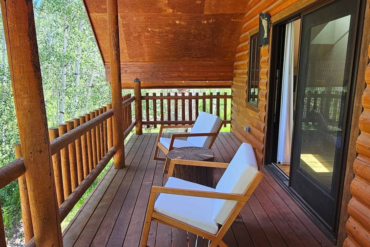 Bedroom 1 private deck