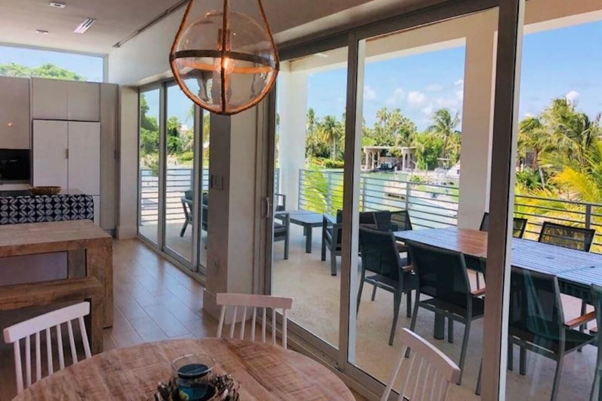 View of the Balcony From The Living Area