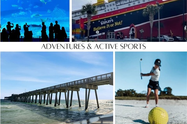 Adventure and Active Sports for your enjoyment!