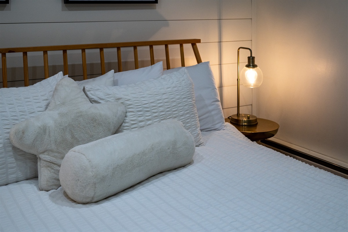 We supply all the linens.