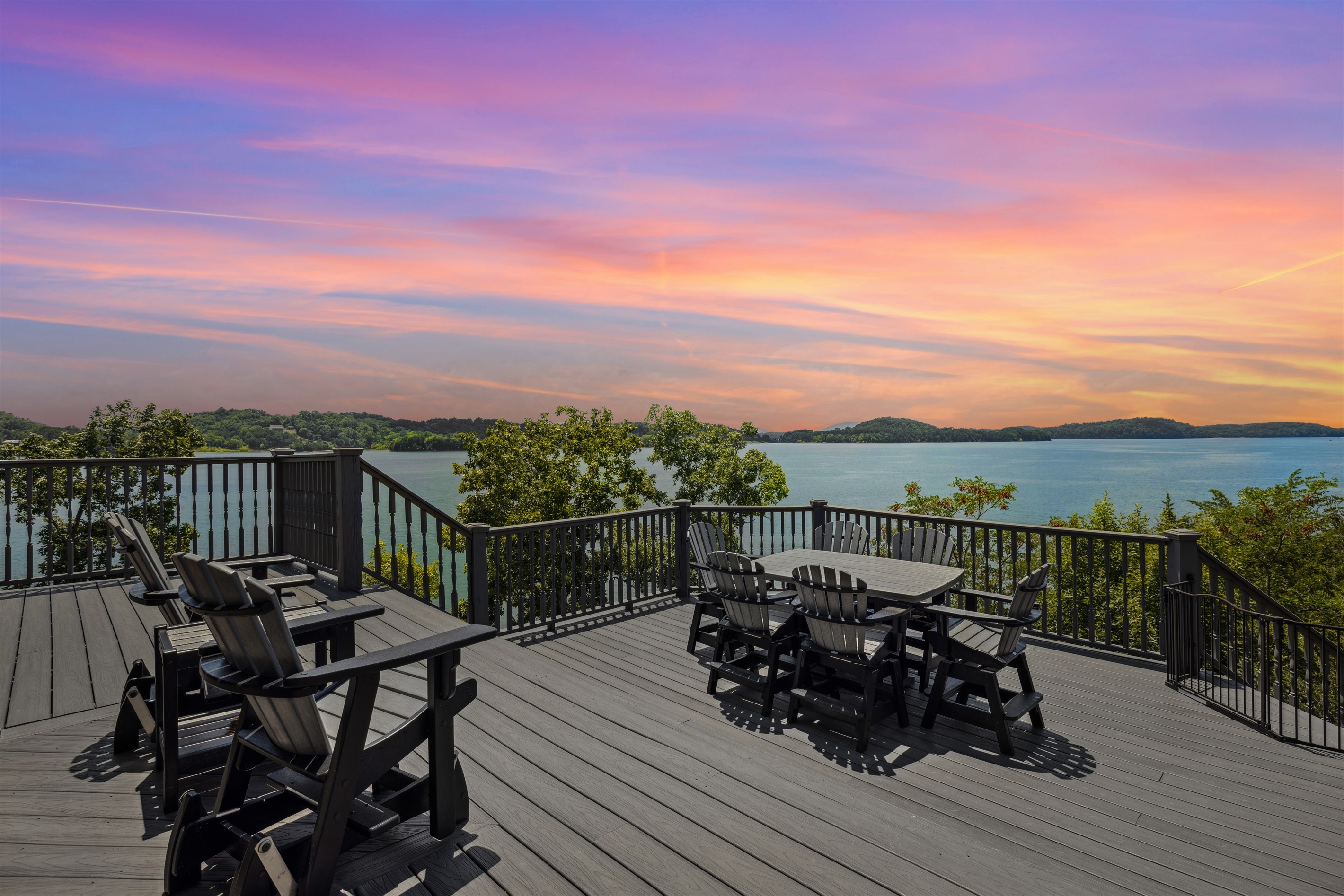View from back deck