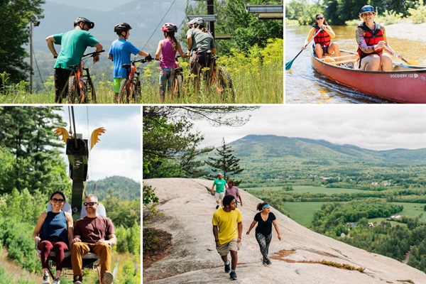 Hike Cathedral Ledge (10 min. away), soar or bike through Cranmore Adventure Park (5 min. away), or enjoy tubing and canoeing at Saco River Tubing (10 min. away).  Adventure is at your fingertips! 