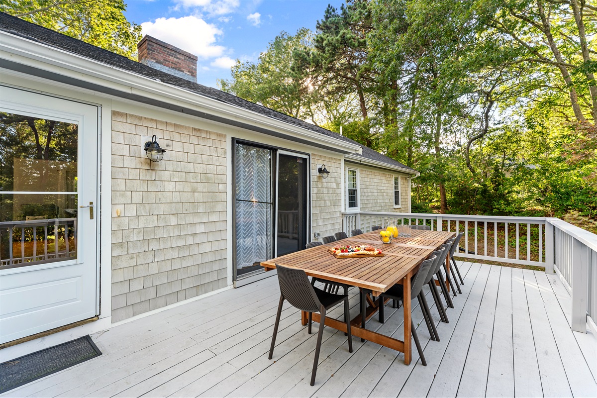 Savor a freshly grilled dinner under the stars, surrounded by family and friends.