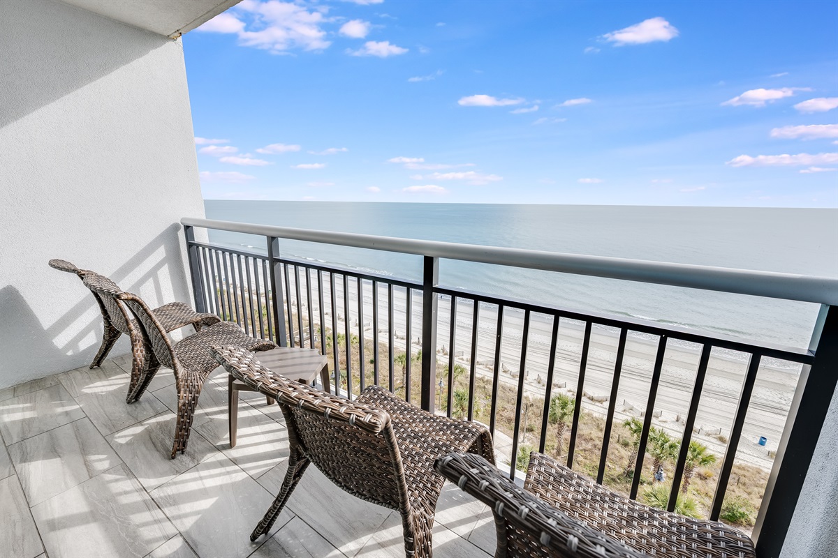 Amazing View from the Balcony!