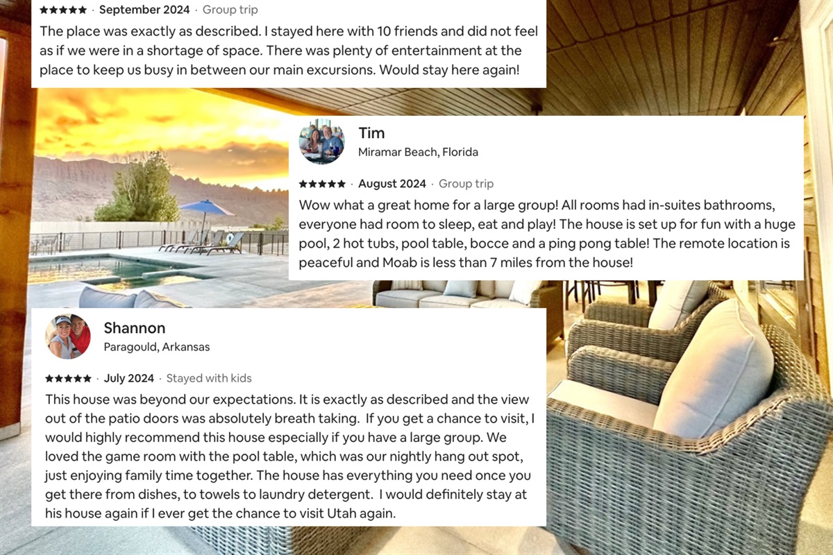 Why guests love this home!