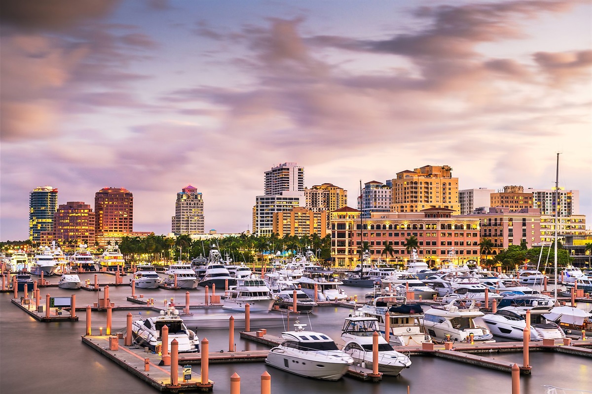 West Palm Beach Skyline